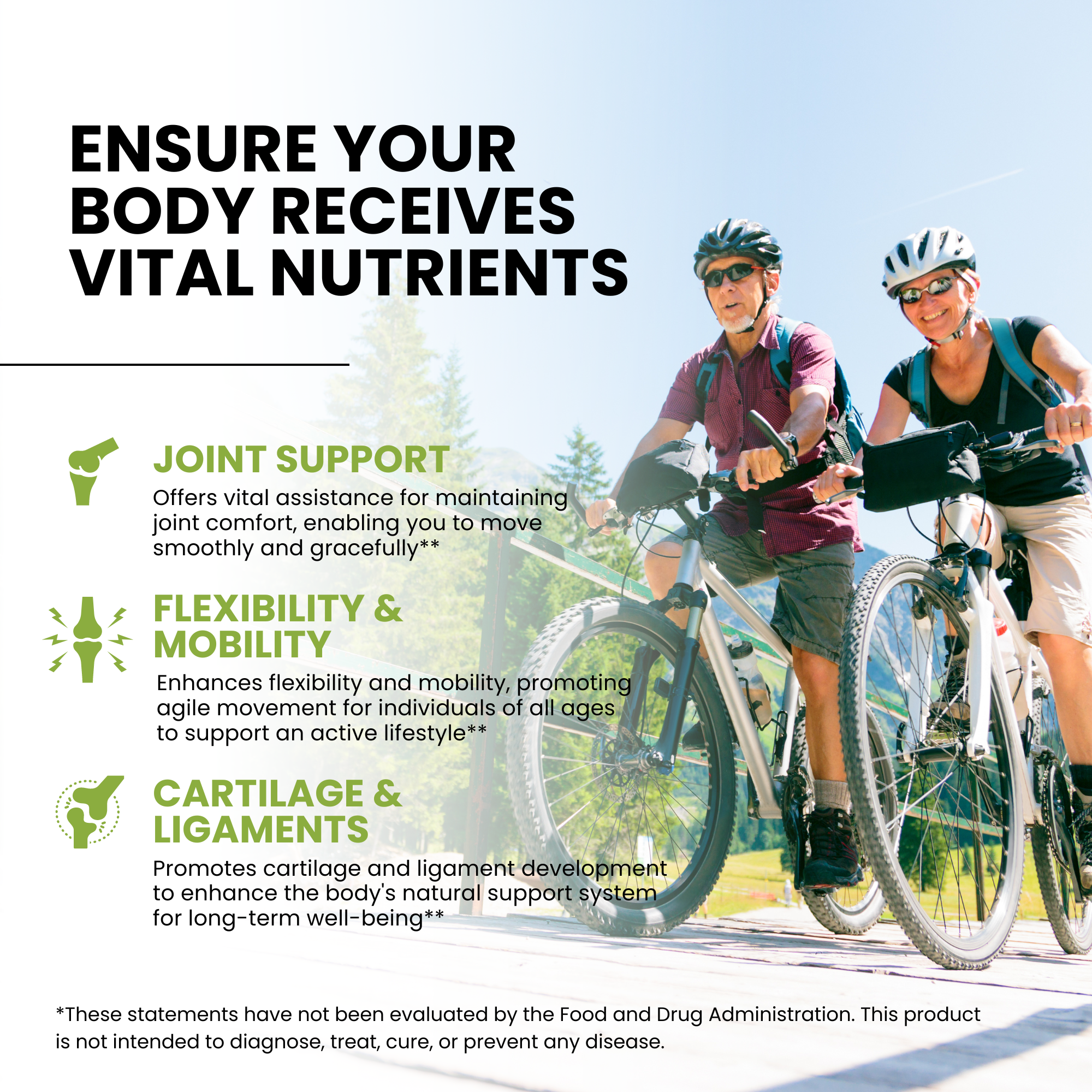 Halal Joint Support with Glucosamine + Turmeric + Chondroitin Tablets