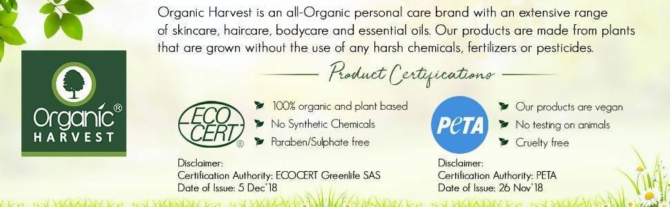 Organic Harvest Hair Oil For Hair Strengthening