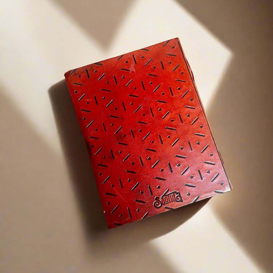 "The Mind Alone" Leather Journal - Philosophical & Handcrafted