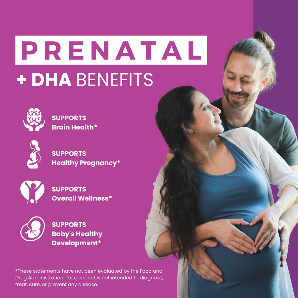 Halal Prenatal + DHA Multivitamin Softgels (3Pack)