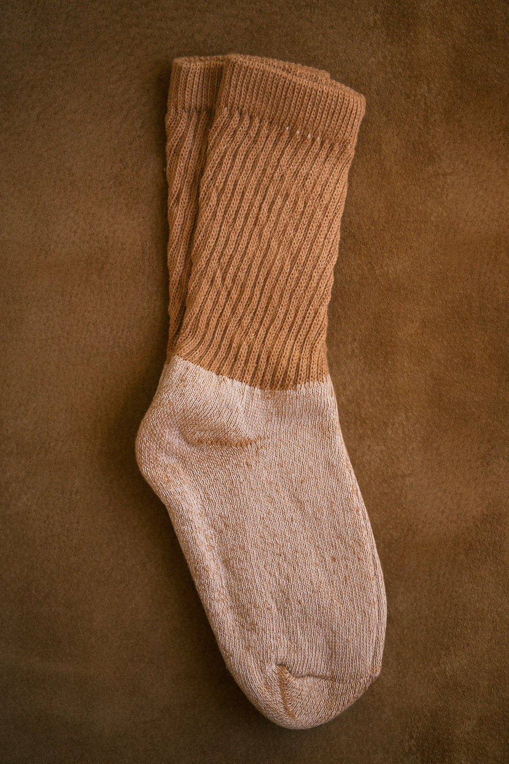 Organic Cotton Socks in Buffalo Brown 3-pack- LIMITED QUANTITIES, OUT OF STOCK UNTIL FURTHER NOTICE