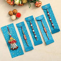 Capsule & Pearl Rakhis With Lumba