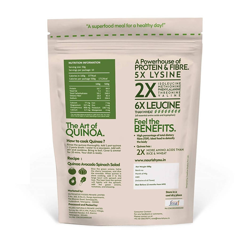 Nourish You Organic White Quinoa