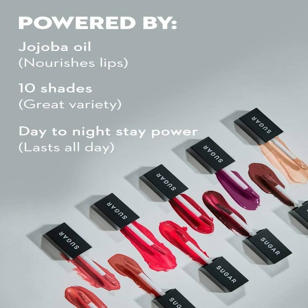 Sugar Time To Shine Lip Gloss - Berryda (Deep Berry with cool undertone)