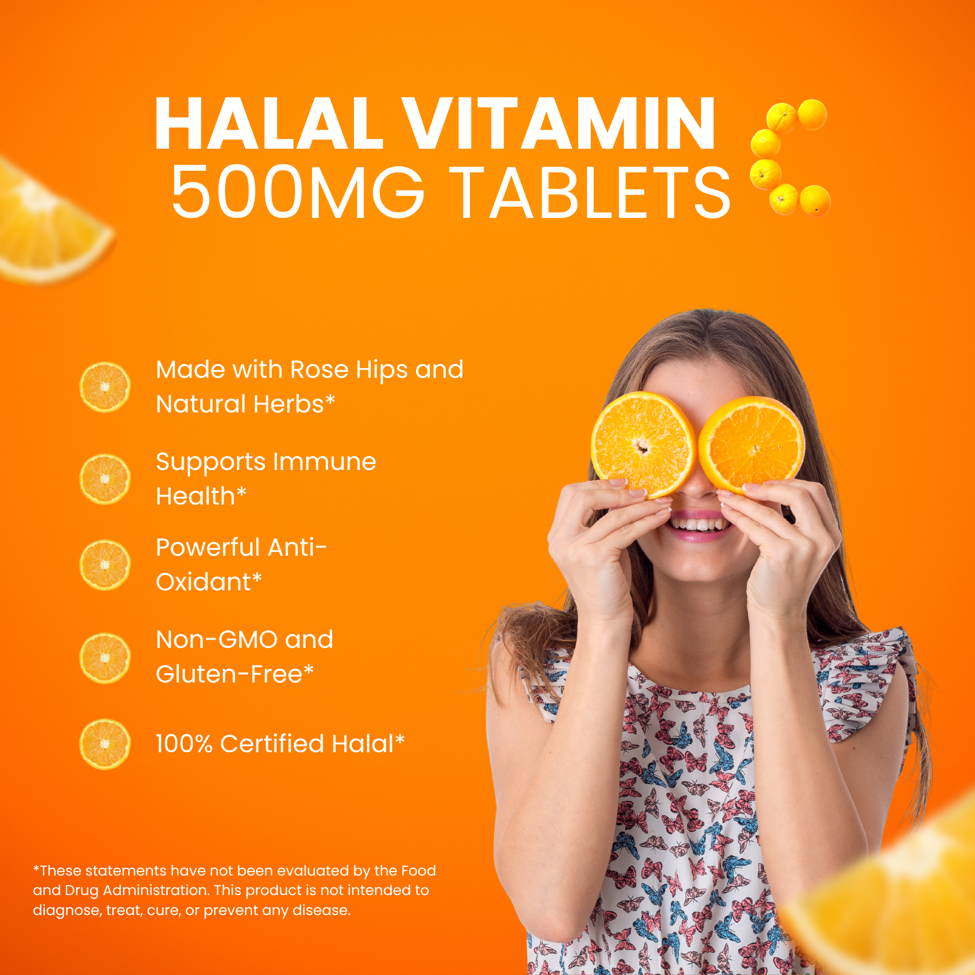 Halal Vitamin C Tablets