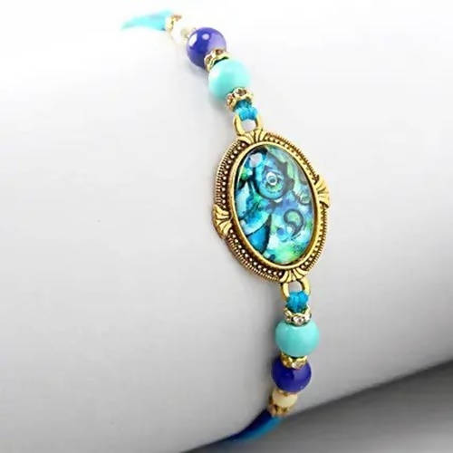 Striking Epoxy Rakhi & LuvIt Roasted Almonds Chocolate