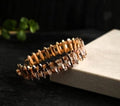 Bling Accessories Hand Made Bracelet With Glass Crystal & Glass Beads