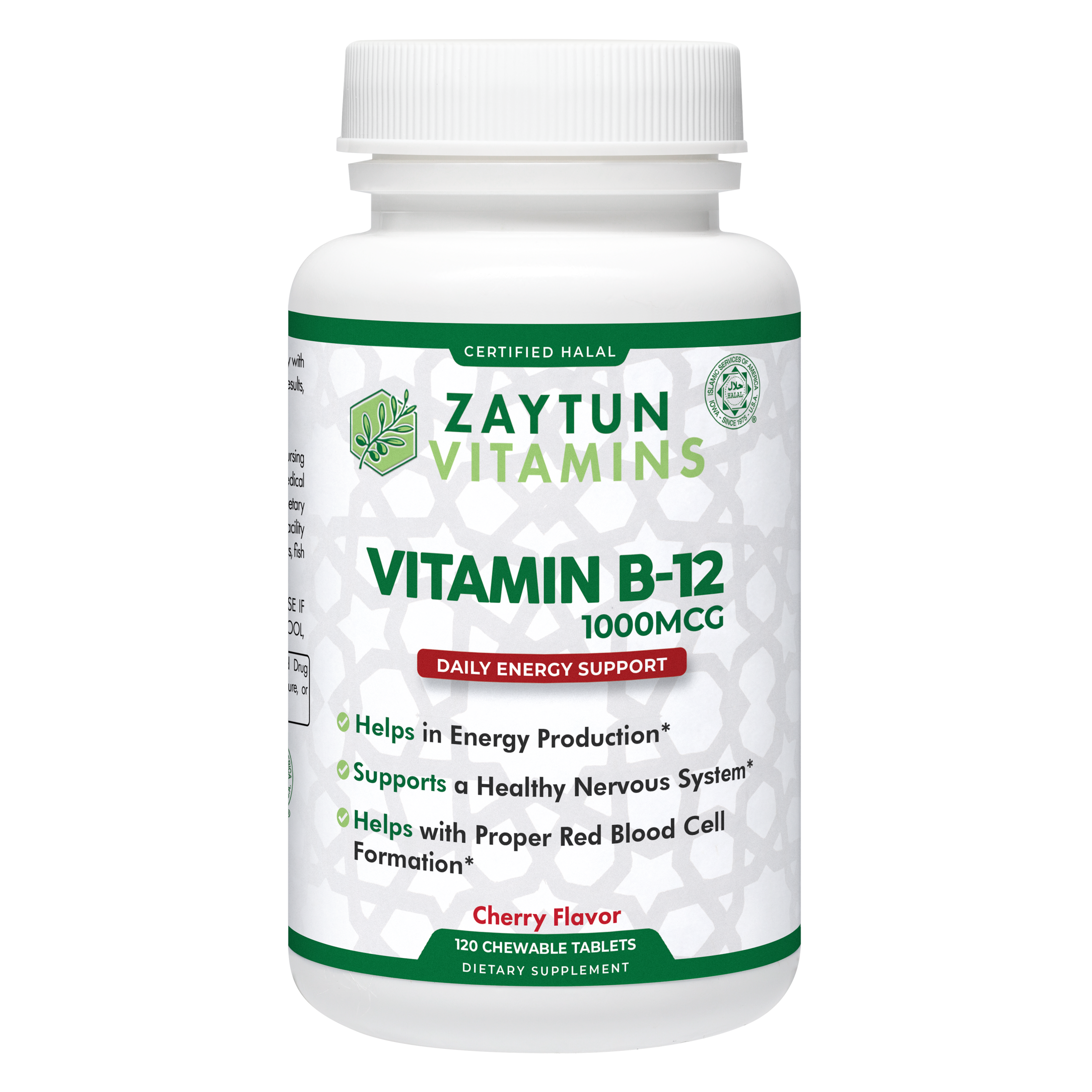 Halal Vitamin B-12 (Methylcobalamin) Tablets