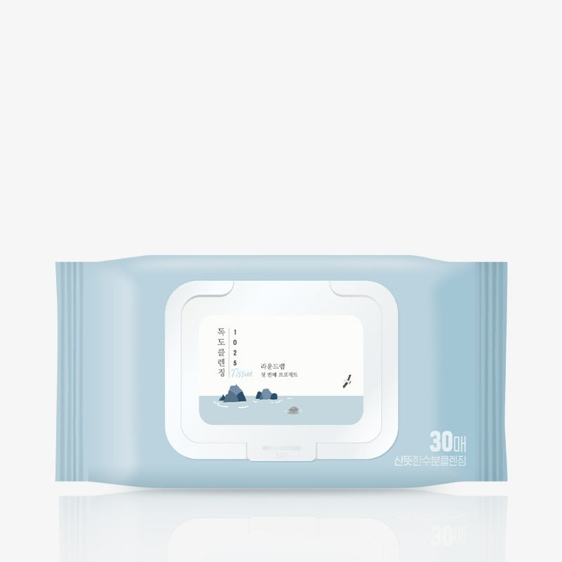 Round Lab 1025 Dokdo Cleansing Tissue 30ea