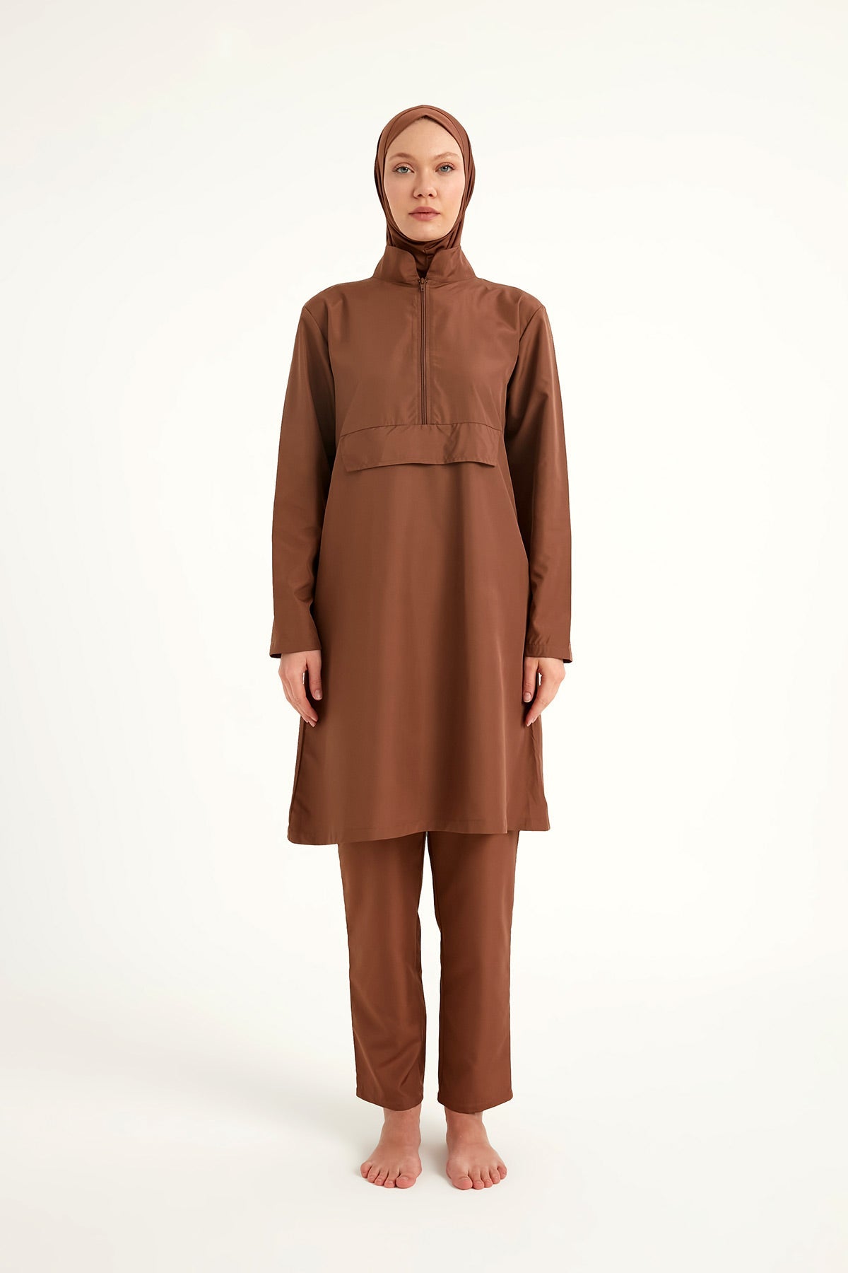 Andalus Black Full Coverage Burkini Set for A2503-3