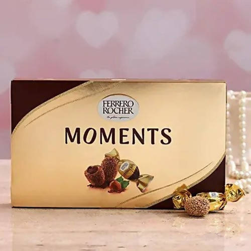 Premium Beads Rakhi & Ferrero Rocher Moments Box