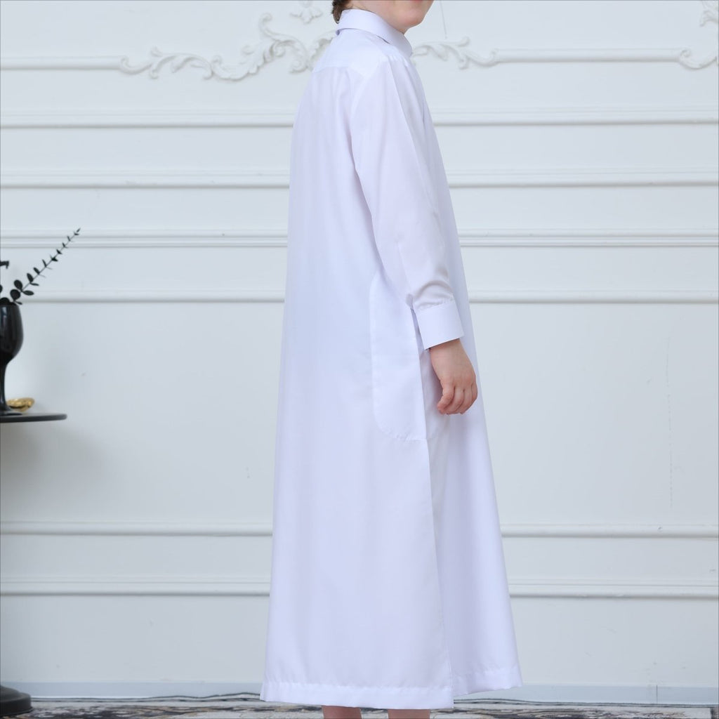 Boys Button-Front Thobe(MKB011)