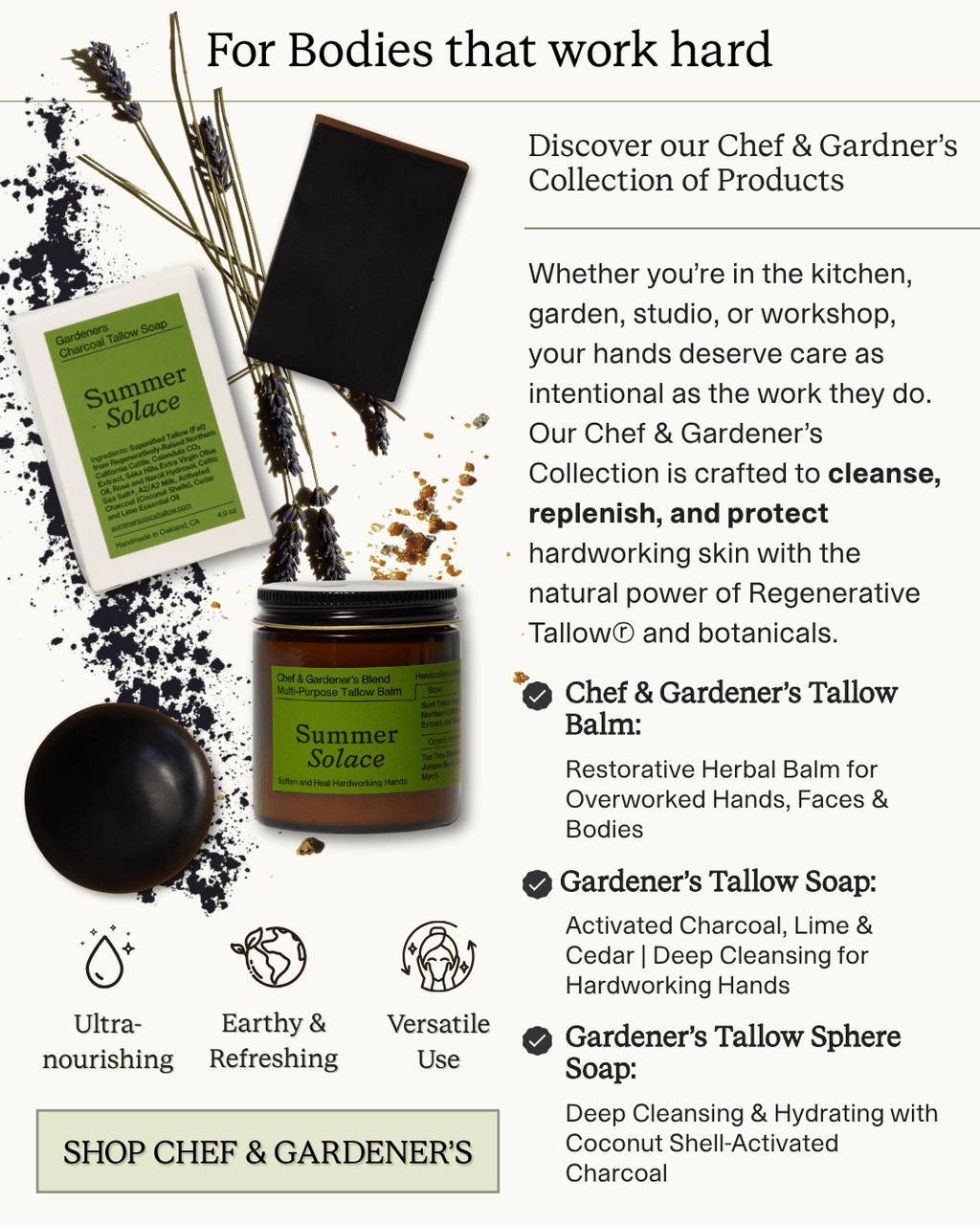 Chef & Gardener’s Healing Balm – Rosemary, Myrrh & Tea Tree