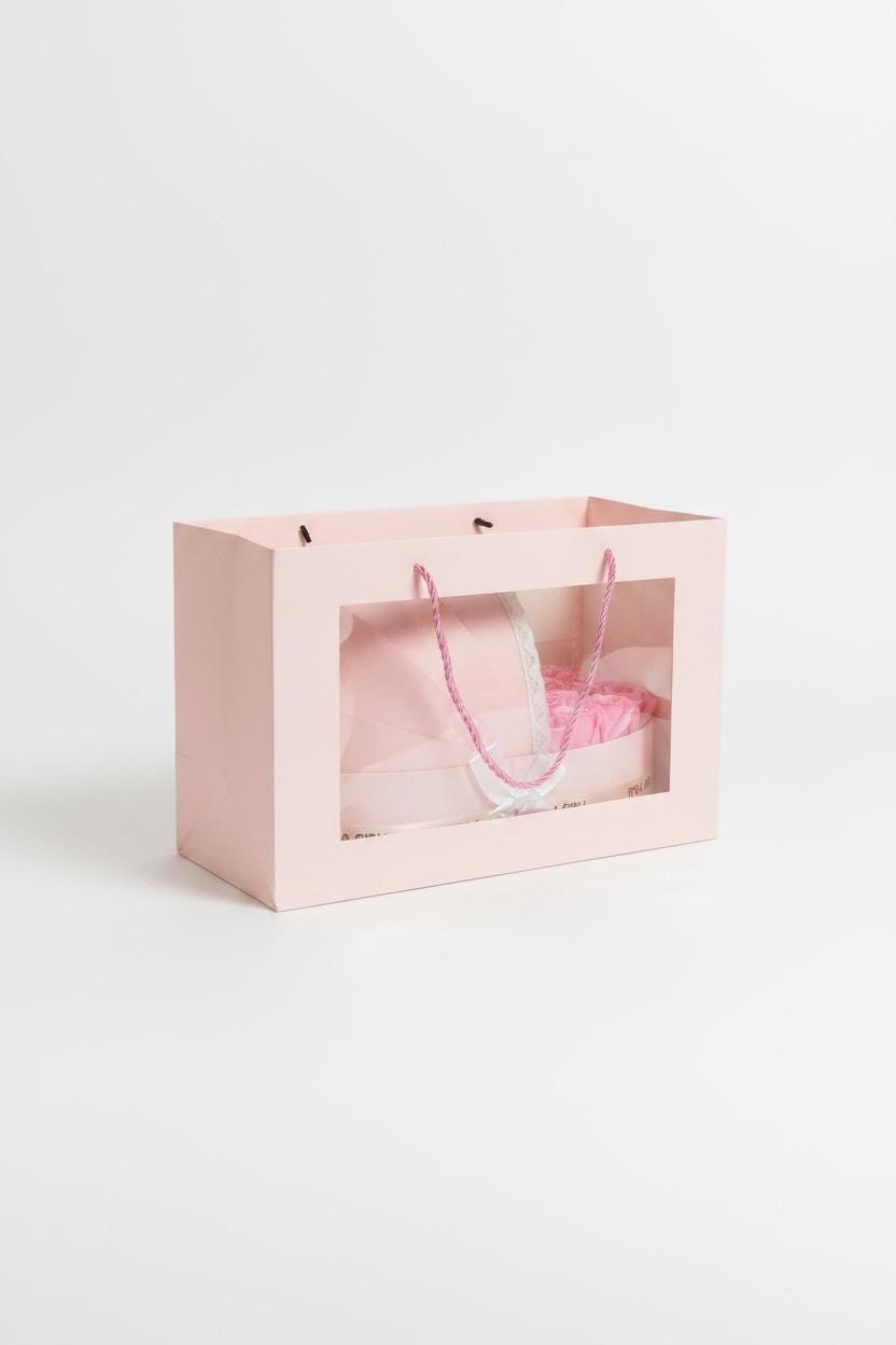 The Blush Cradle Set with Powder Pink Floral