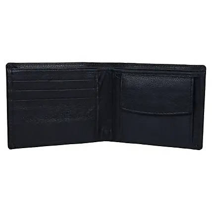 Traditional Kundan Rakhi And Black Men's Wallet