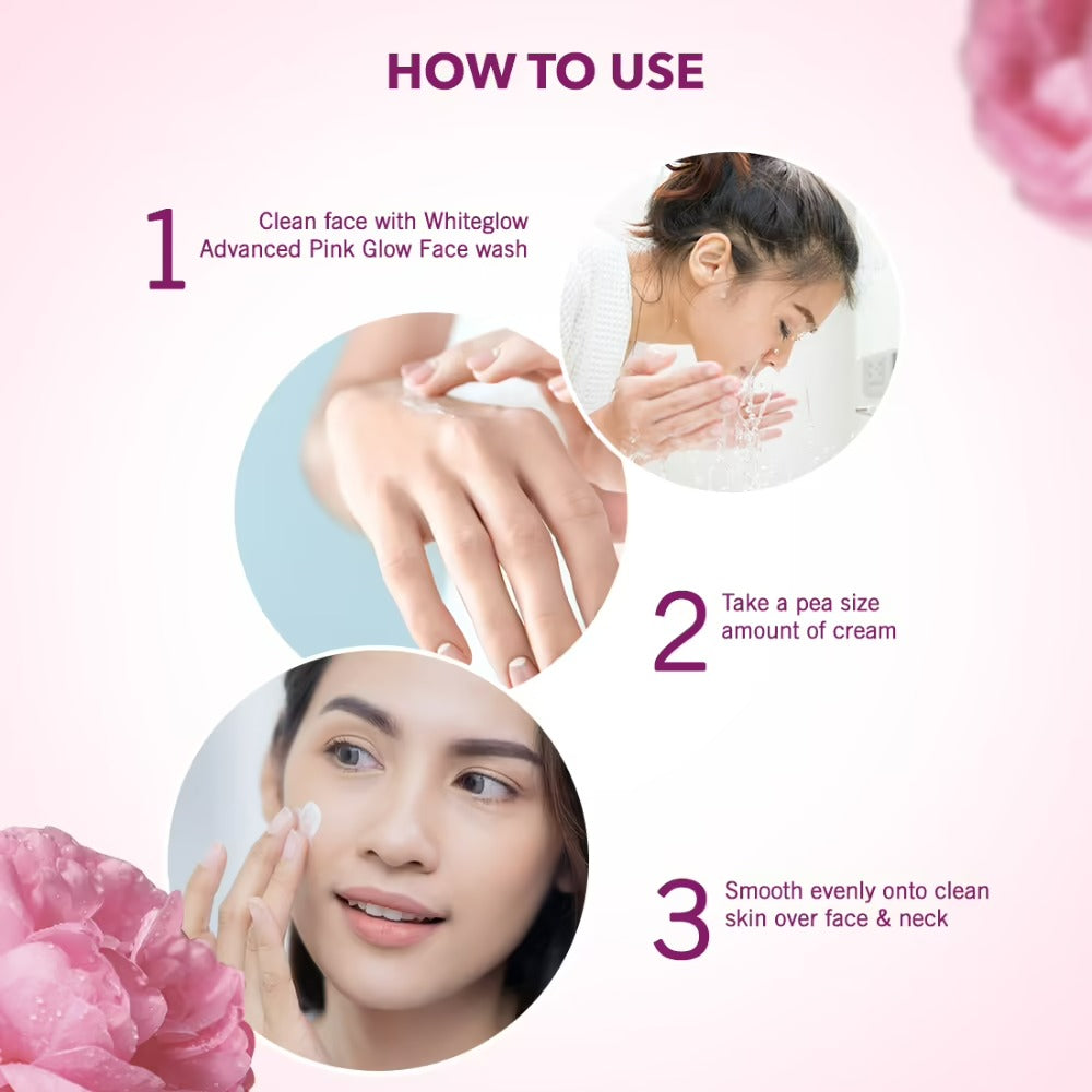 Lotus Herbals Whiteglow Advanced Pink Glow Creme Spf 25 I PA+++
