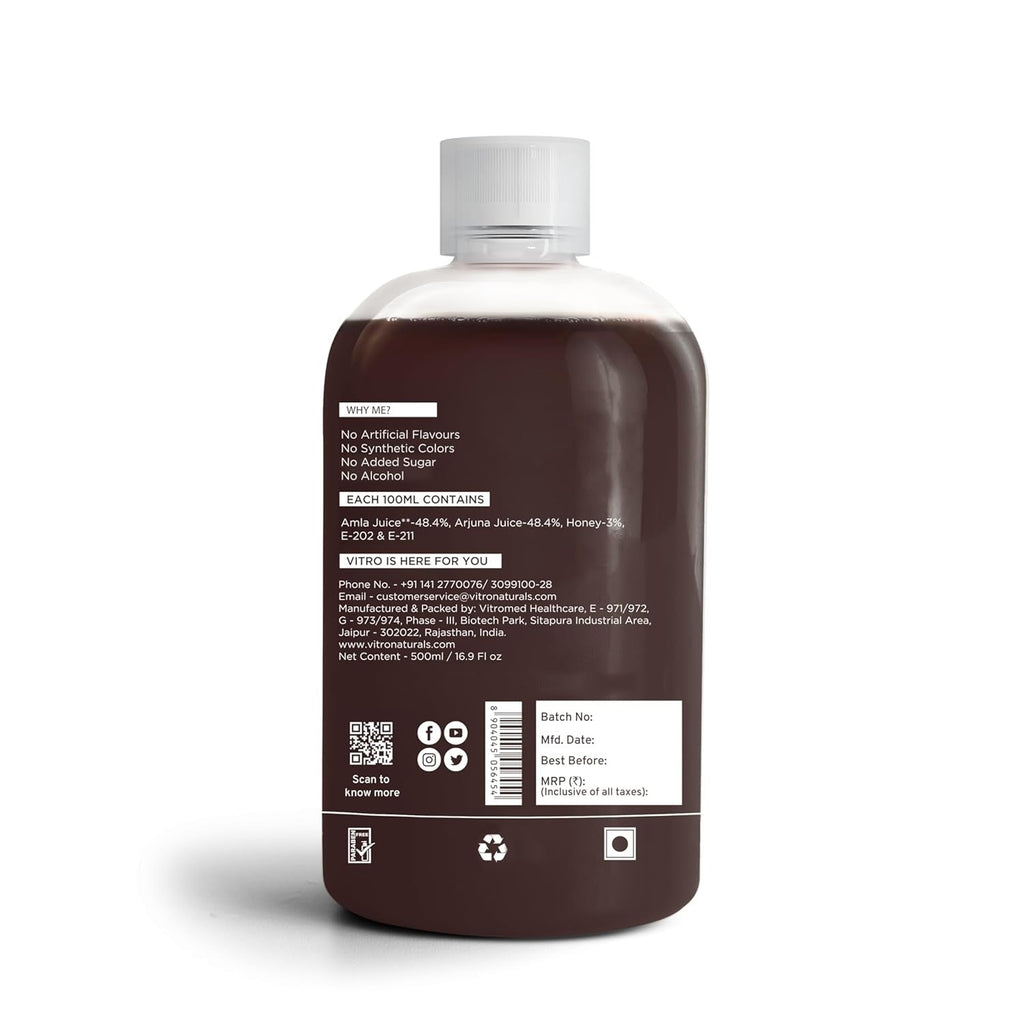 Vitro Naturals I Am Healing Amla Arjuna Juice