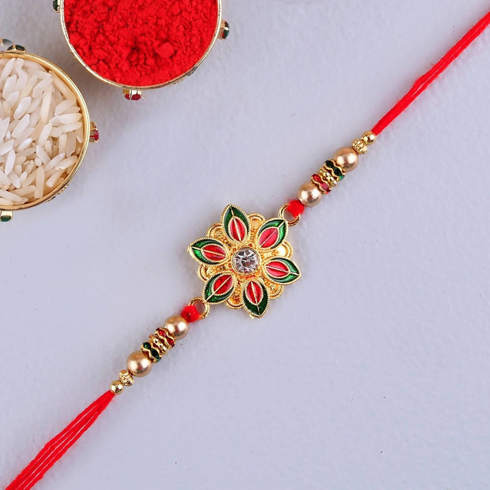 Meenakari Rakhi and Cadbury Temptations