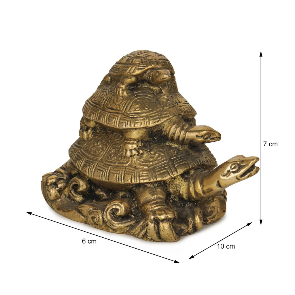 Devlok Ashtdhatu Turtle Idol