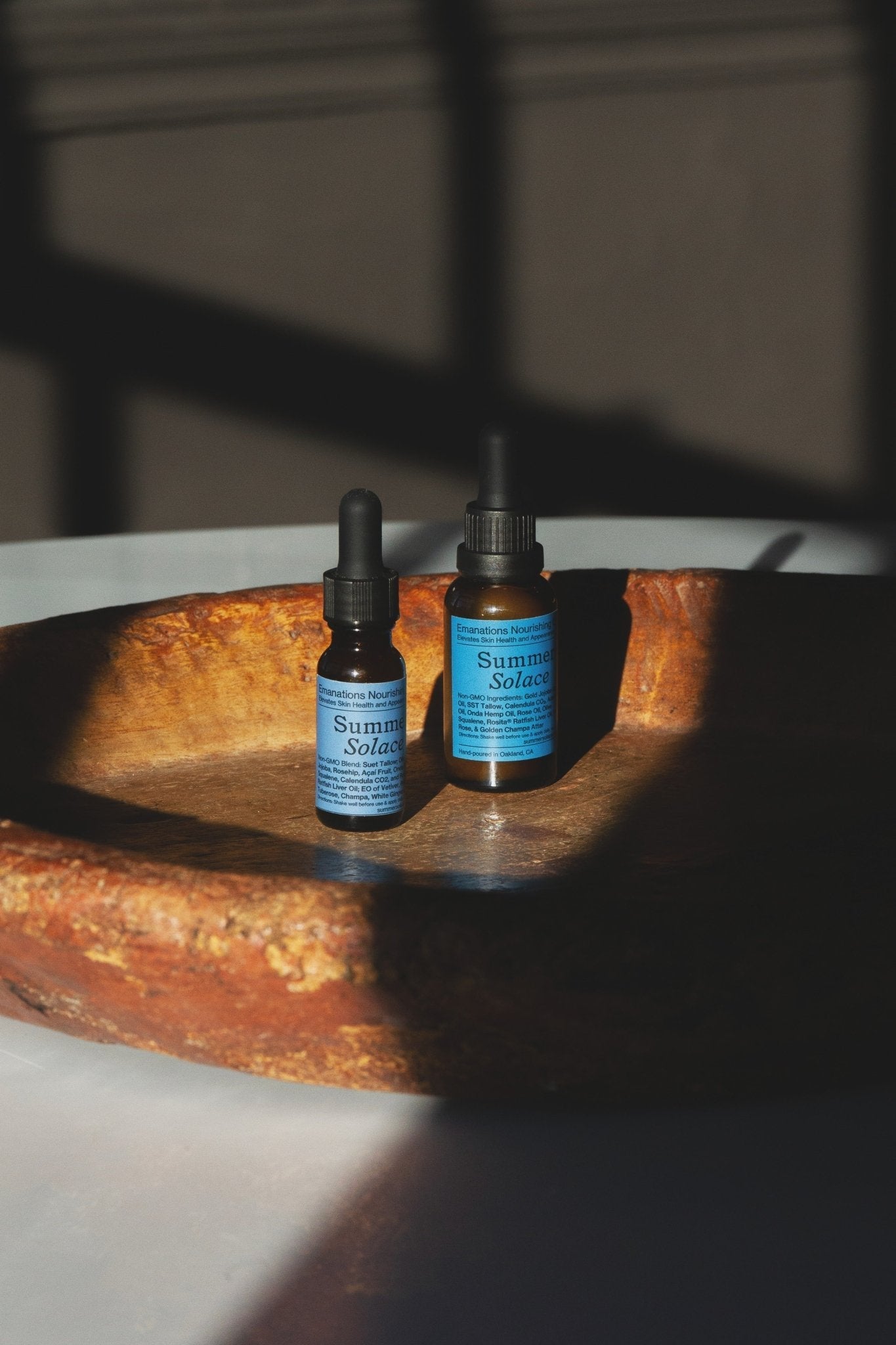Emanations Tallow & Emu Face Oil • Sea Buckthorn & Floral Attars • Dry, Sensitive & Mature Skin