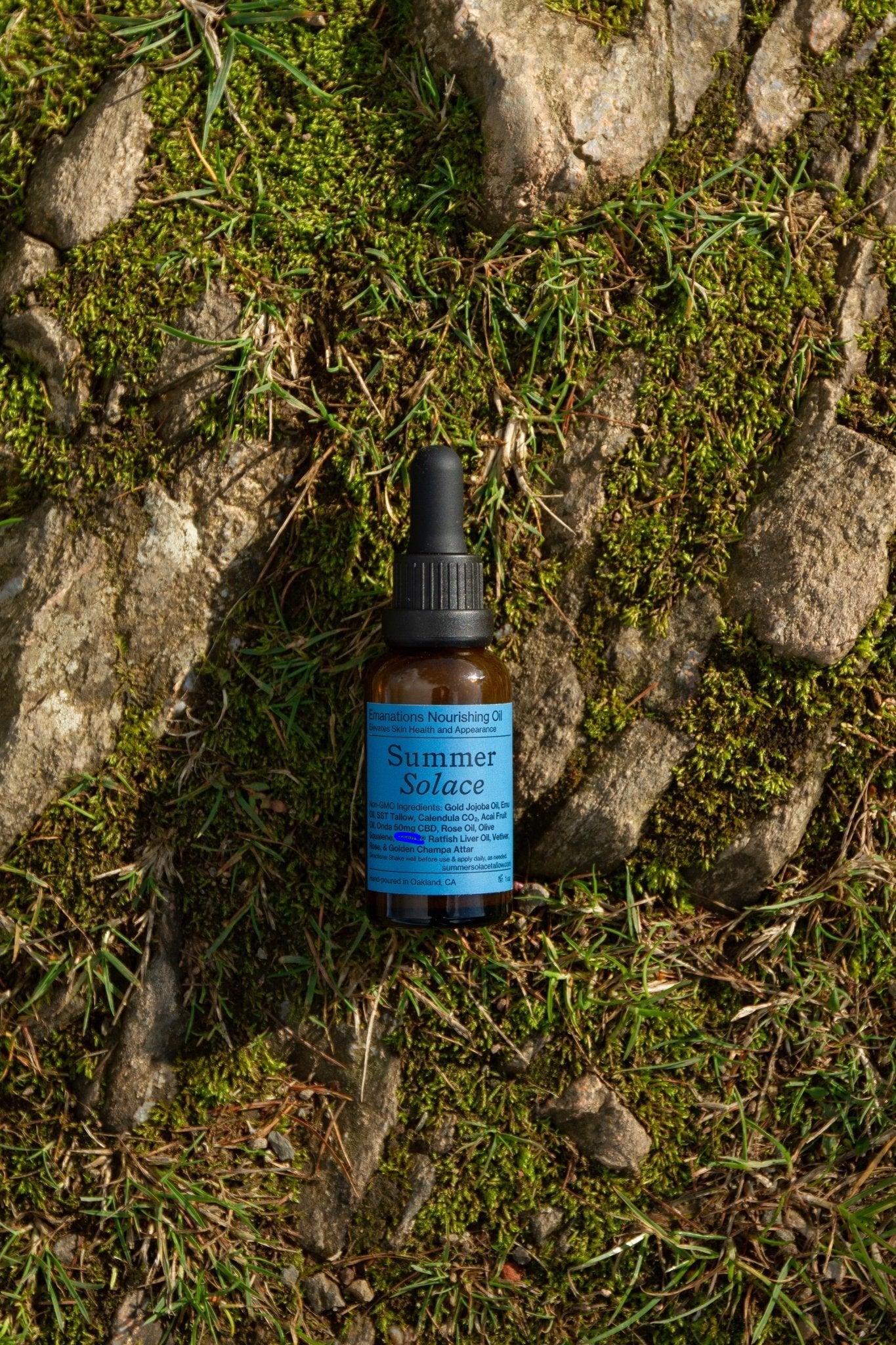 Emanations Tallow & Emu Face Oil • Sea Buckthorn & Floral Attars • Dry, Sensitive & Mature Skin