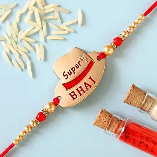 Super Bhai Rakhi & Mera Swag Wala Bhai Chocolate Sleeve