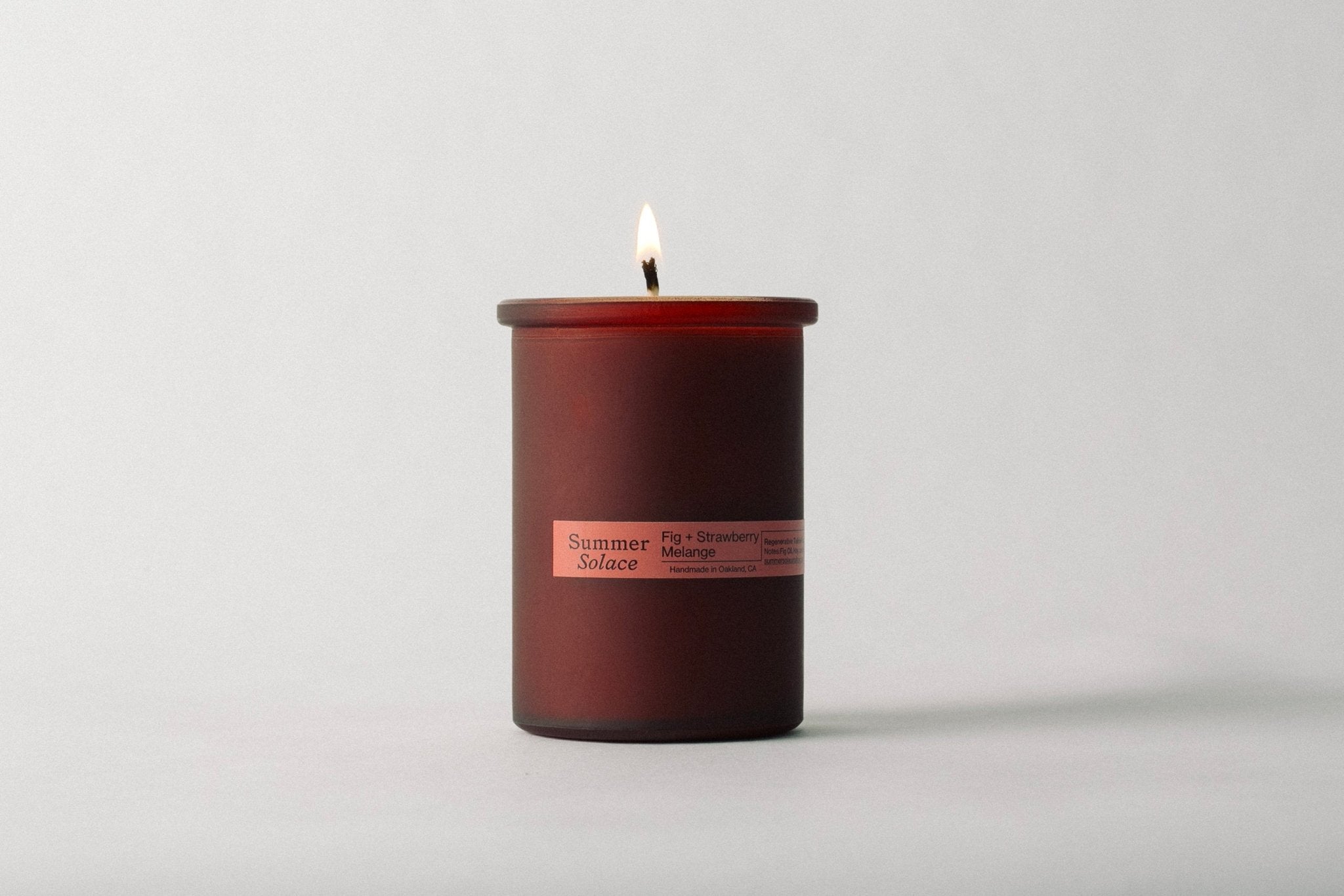 Fig & Strawberry Mélange – Tallow Candle | 6 oz