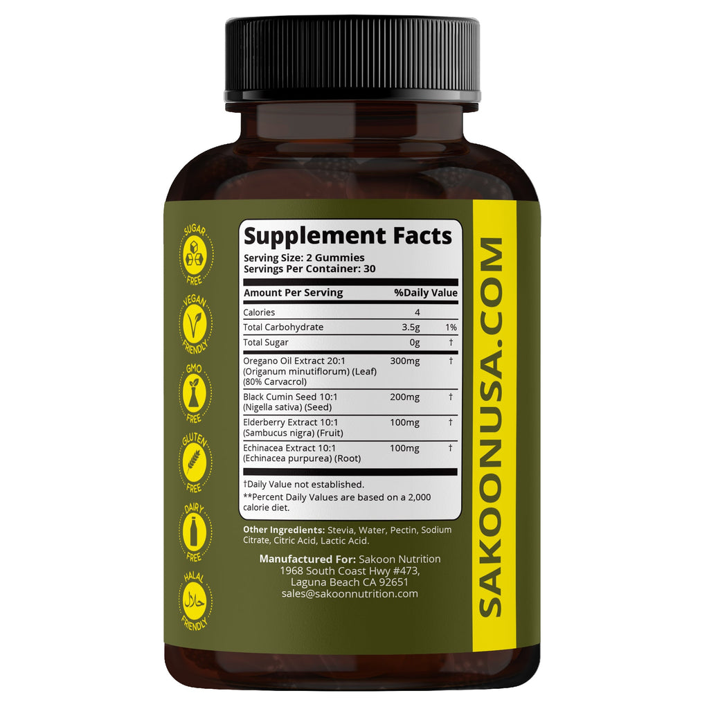 OVERSTOCK SALE Oil of Oregano Gummies