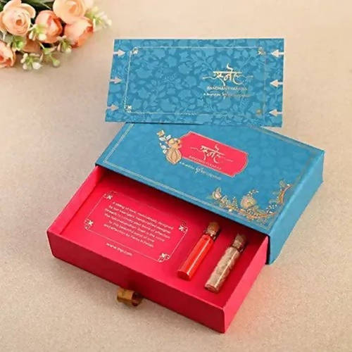 Premium Beads Ethnic Rakhi Set & Cadbury Silk Chocolates
