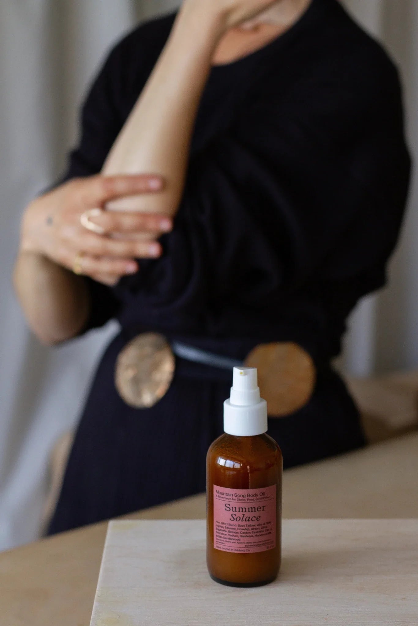 Mountain Song Tallow Body & Hair Oil • Petrichor, Gardenia, Honeysuckle