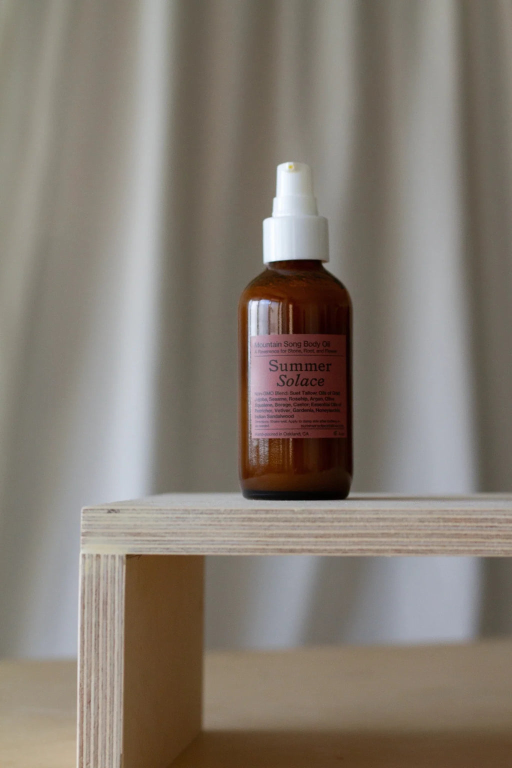 Mountain Song Tallow Body & Hair Oil • Petrichor, Gardenia, Honeysuckle