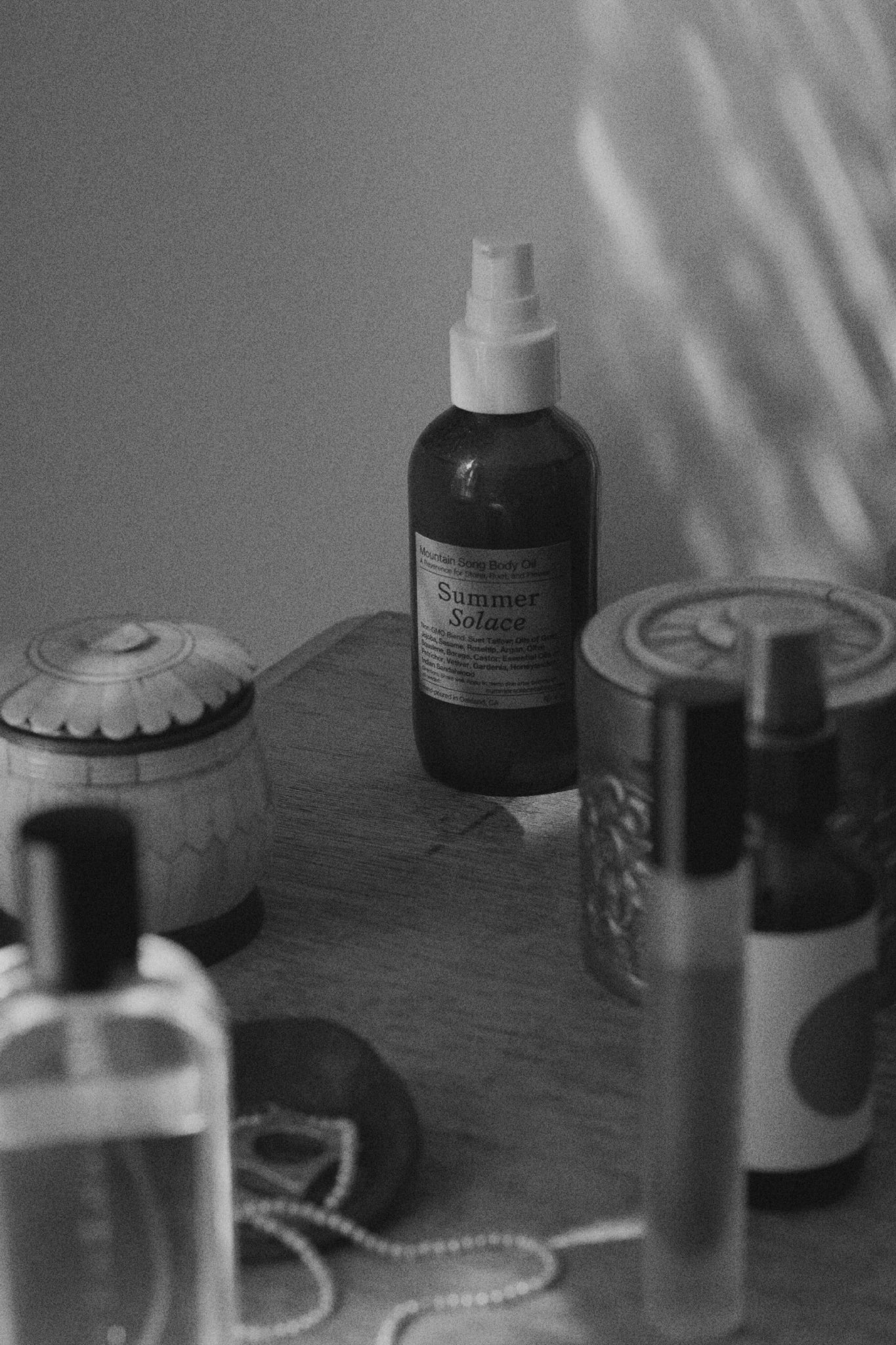 Mountain Song Tallow Body & Hair Oil • Petrichor, Gardenia, Honeysuckle