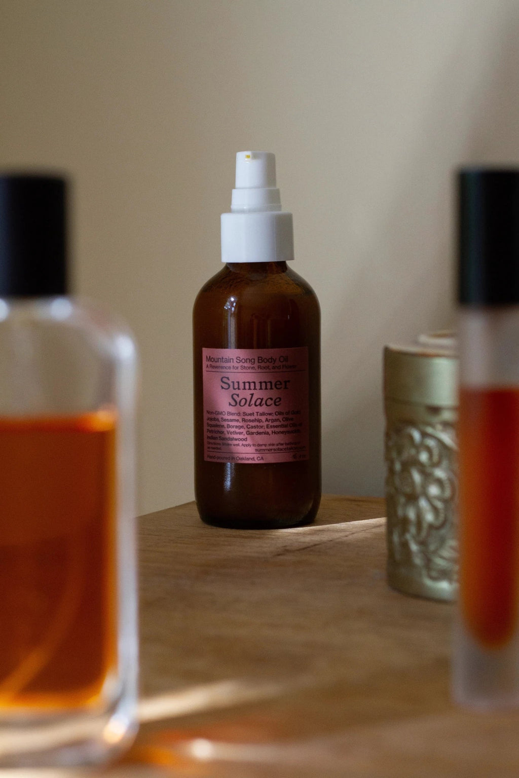 Mountain Song Tallow Body & Hair Oil • Petrichor, Gardenia, Honeysuckle