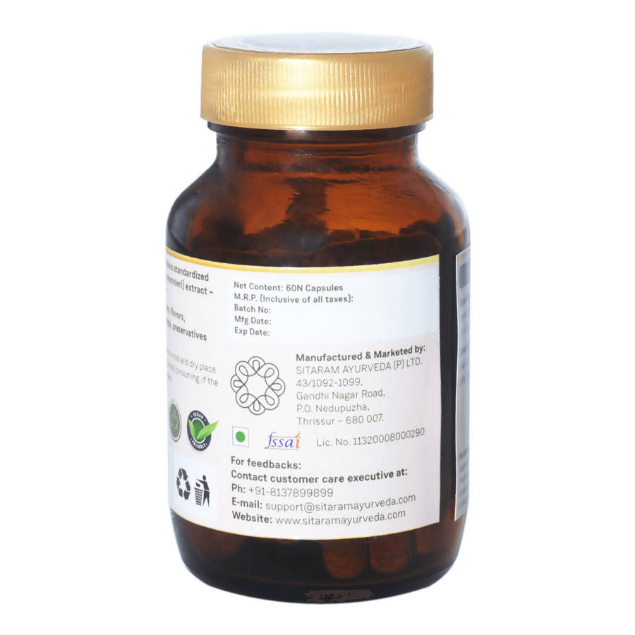 Sitaram Ayurveda Brahmi Capsules