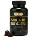Shilajit Black Seed Oil Gummies