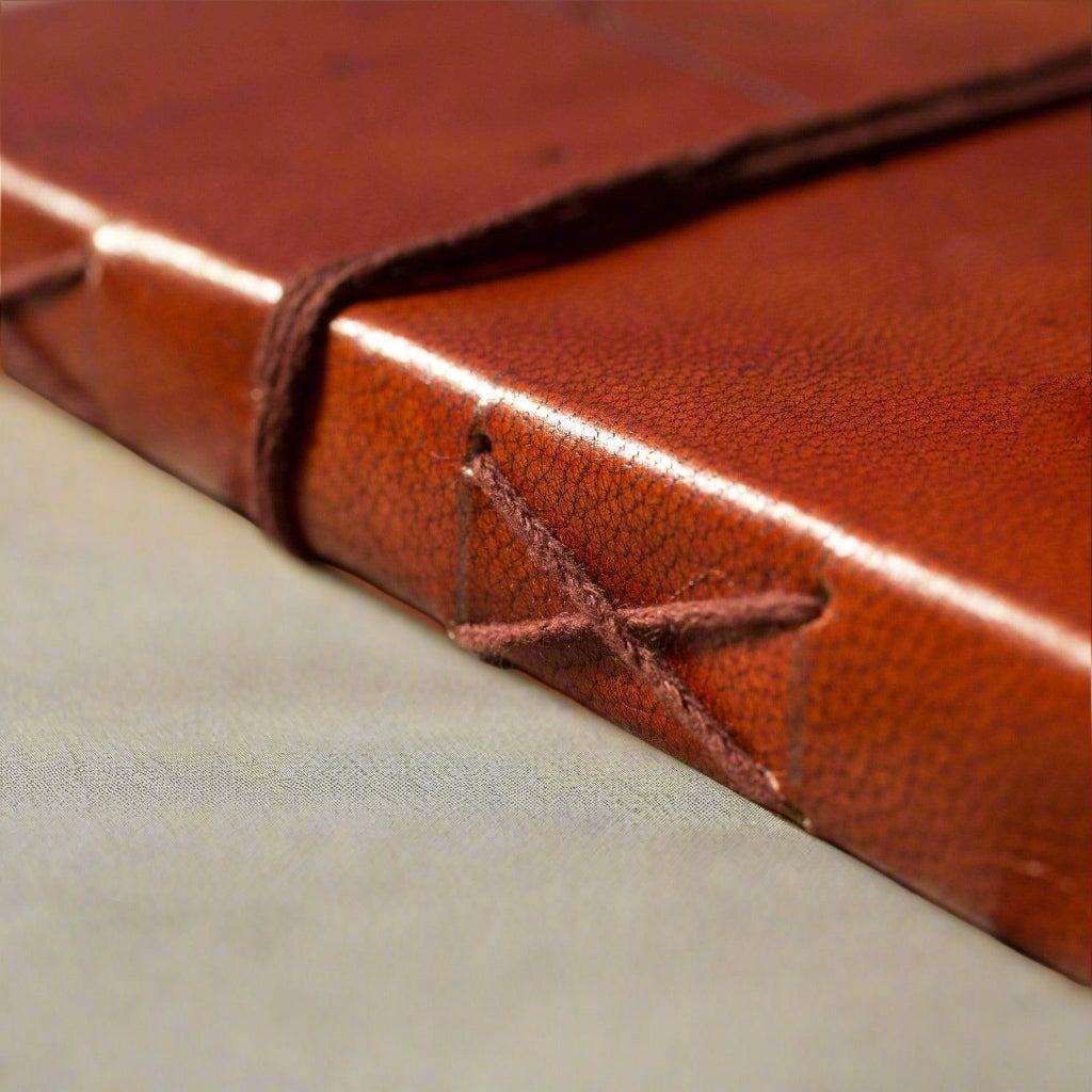 "Our Love Story" Leather Journal