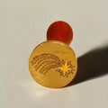 Shooting Star Wax Seal Stamp - Celestial Comet Design for Enchanting Seals