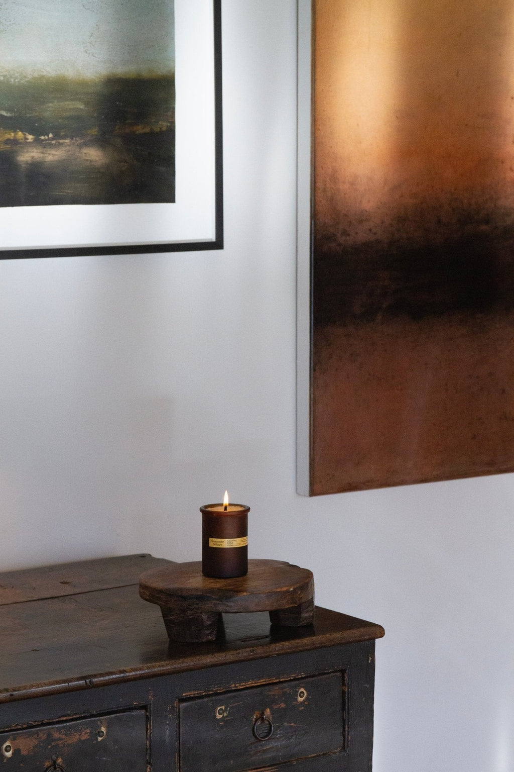 Souchong Debut – Tallow Candle with Black Tea Absolute & Vetiver | 6 oz