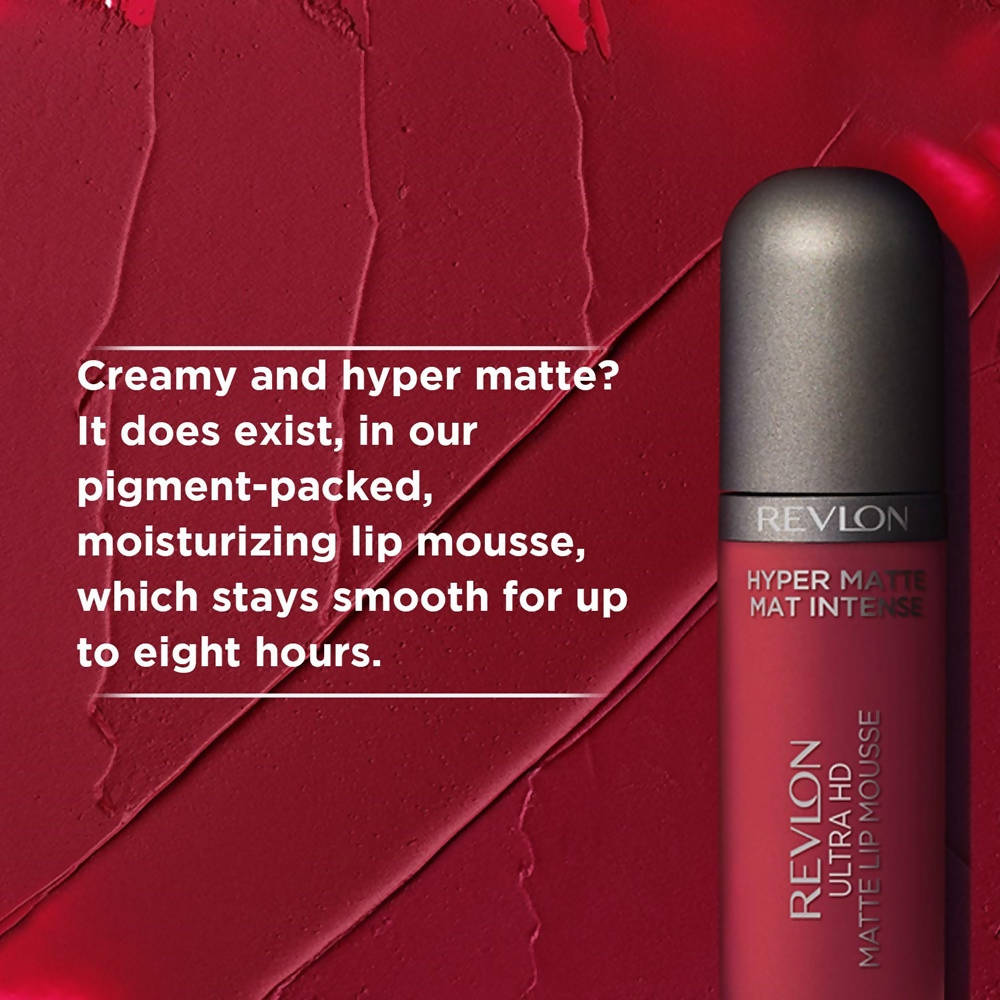 Revlon Hyper Matte Mat Intense Ultra Hd Matte Lip Mousse - 100 Degrees