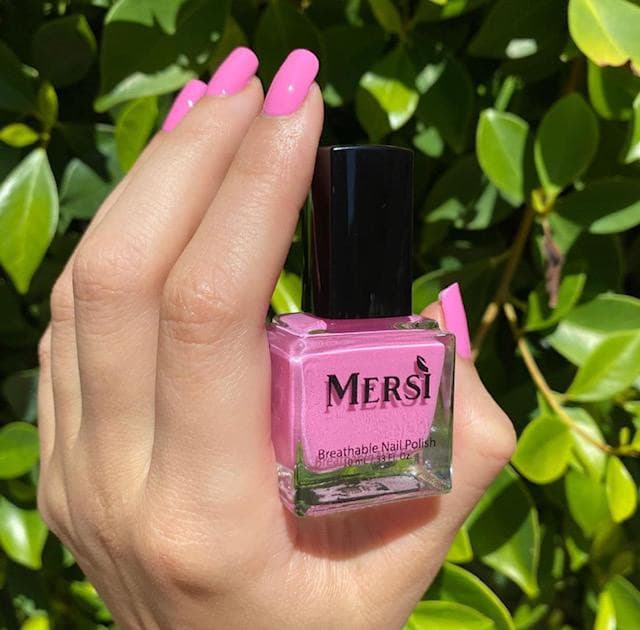 Watermelon Snow Breathable Halal Nail Polish 10ML